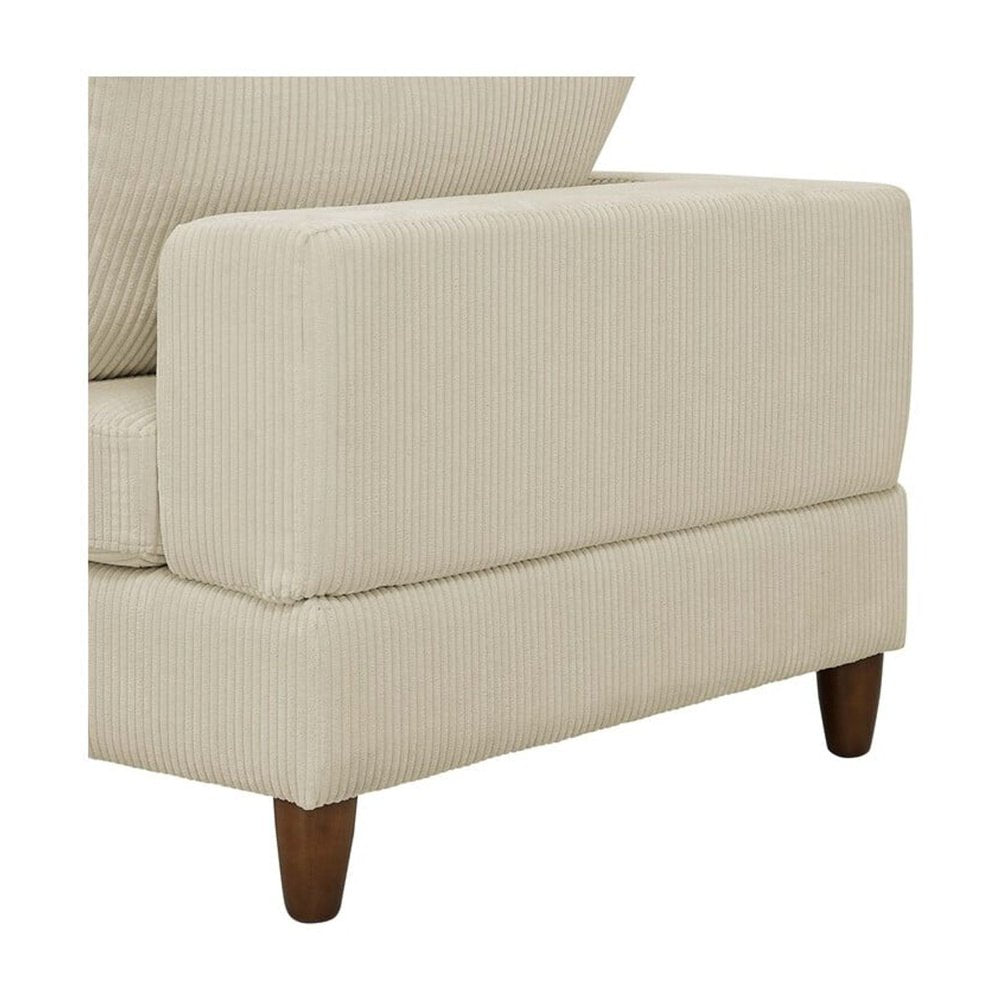 Furniture Linett 59'' Upholstered Corduroy Loveseats