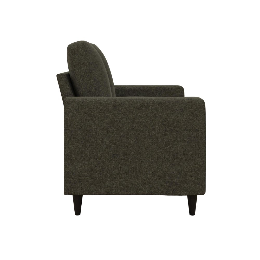 2 Seater Cooper Gray Linen Corduroy Loveseats 