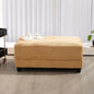 Modern U-Shape Oversized Corduroy Couch with 2 Ottoman