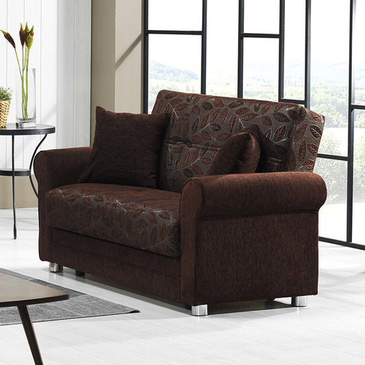 Rio Grande Dark Brown Corduroy Loveseats