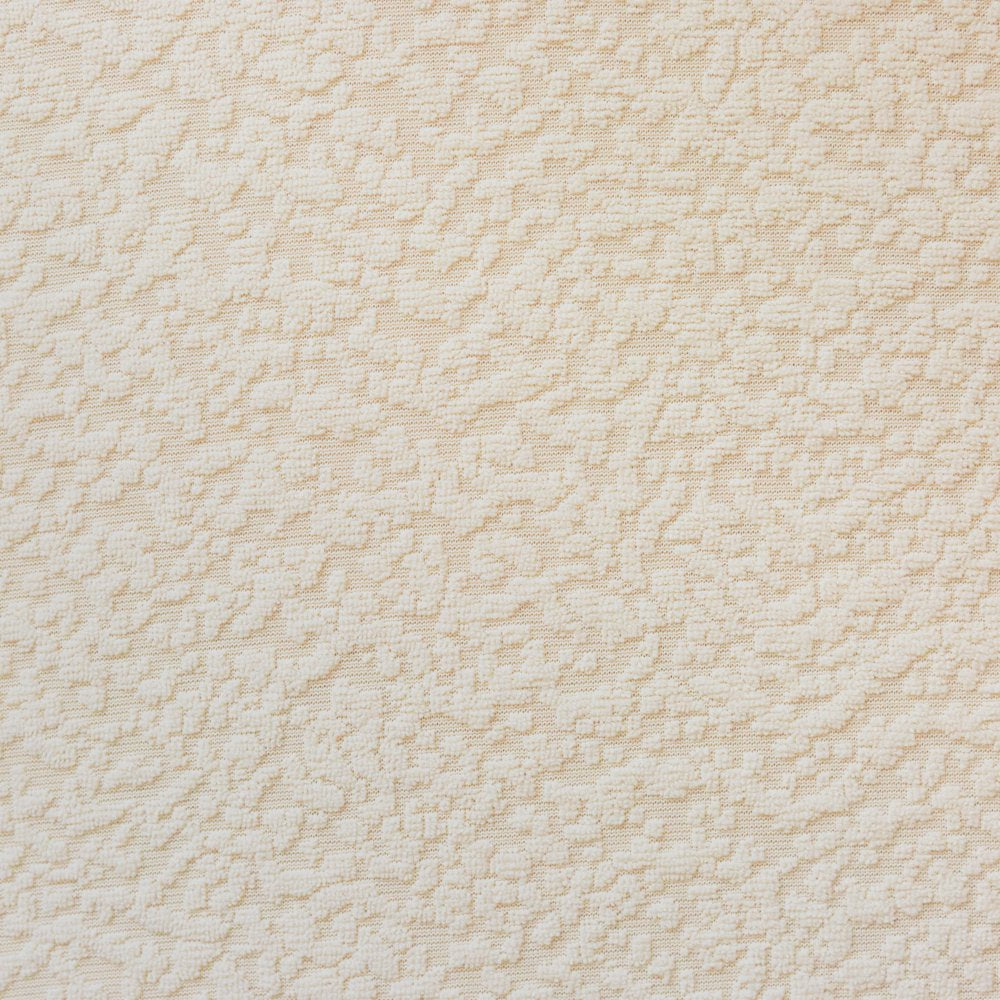 Boucle Stretch-To-Fit Beige Corduroy Couch Cover