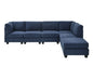 Mystique Lounge 6-Piece Upholstered Sectional by Roeder