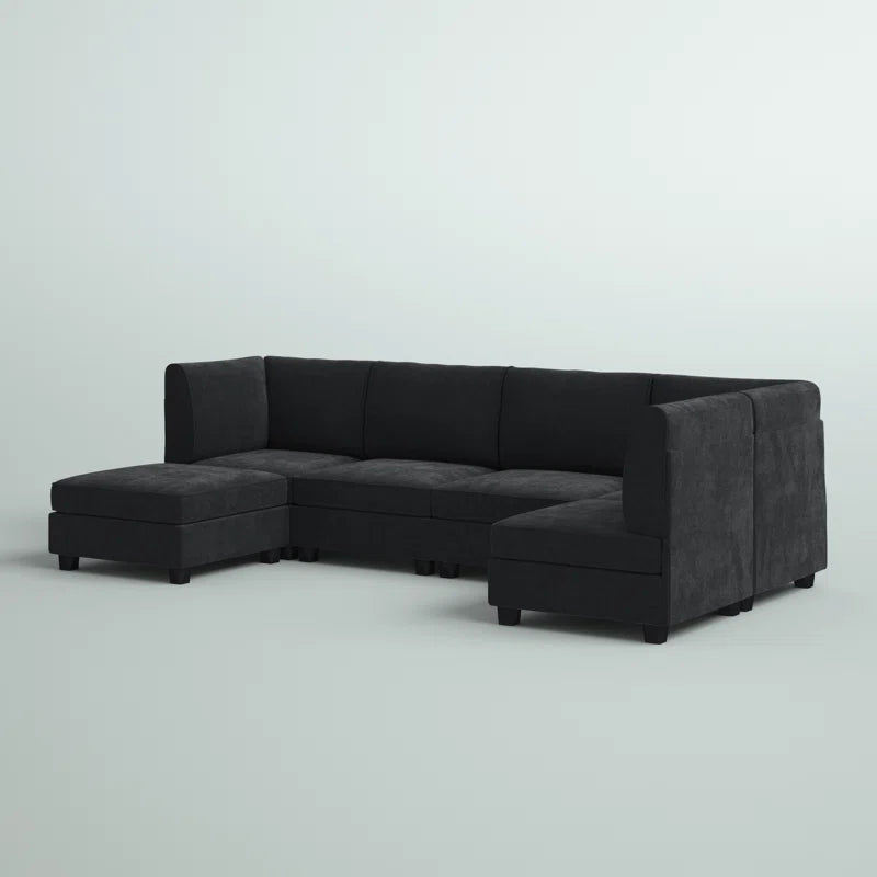 Mystique Lounge 6-Piece Upholstered Sectional by Roeder