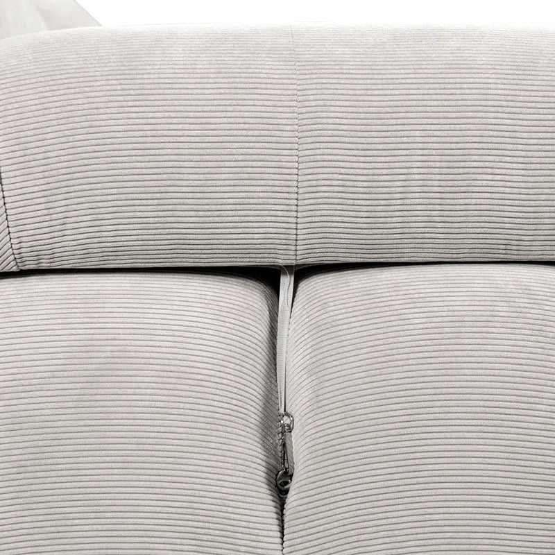 Cerberus109.5'' Large Oversized Corduroy Sofa