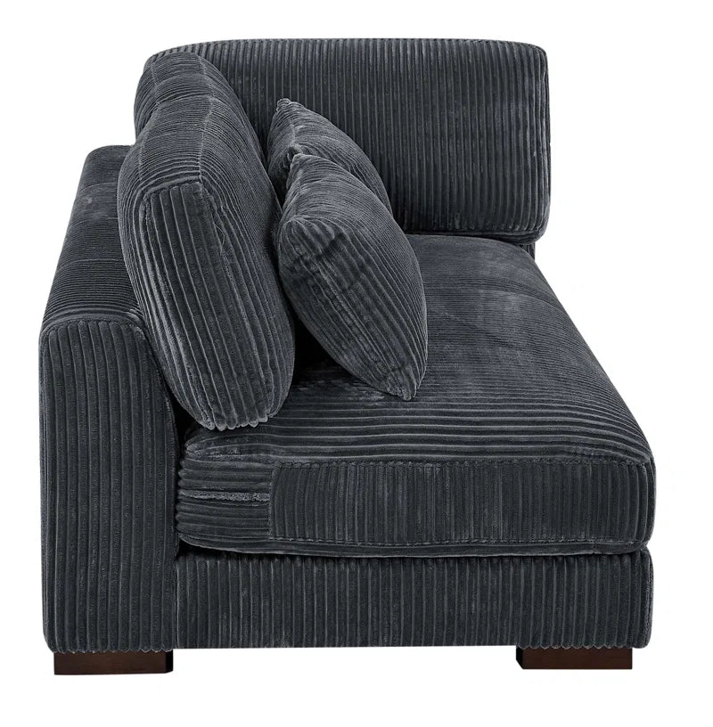 Atlantis Upholstered Corduroy Loveseat