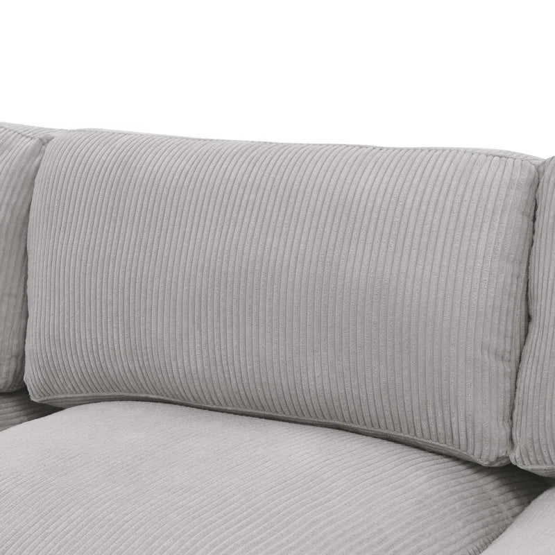 Athena 80'' Upholstered Loveseat | Corduroy Loveseat