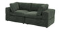 Aphrodite 79'' Upholstered Loveseat | Corduroy Loveseat