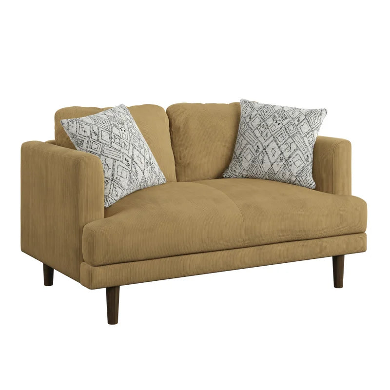 Sunny Meadows 57.9'' Corduroy Sofa