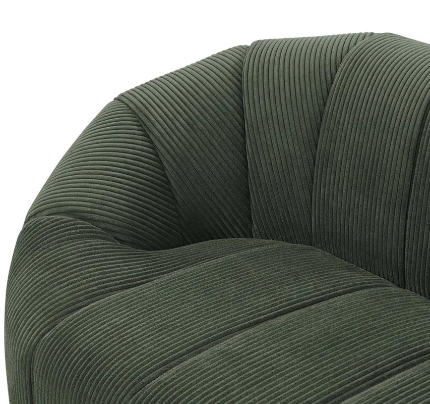 Merriex 90'' Upholstered Sofa Corduroy Couch