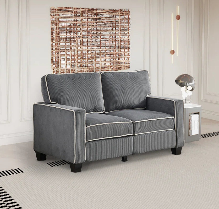 Anesca 57'' Corduroy Loveseat