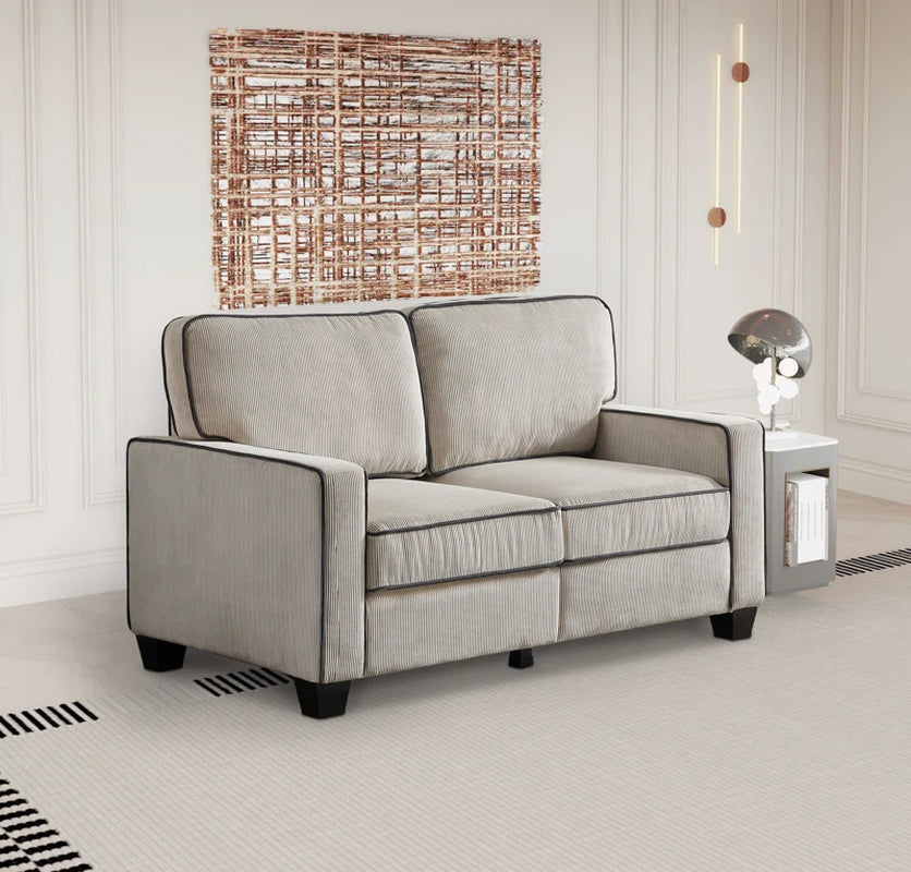 Anesca 57'' Corduroy Loveseat