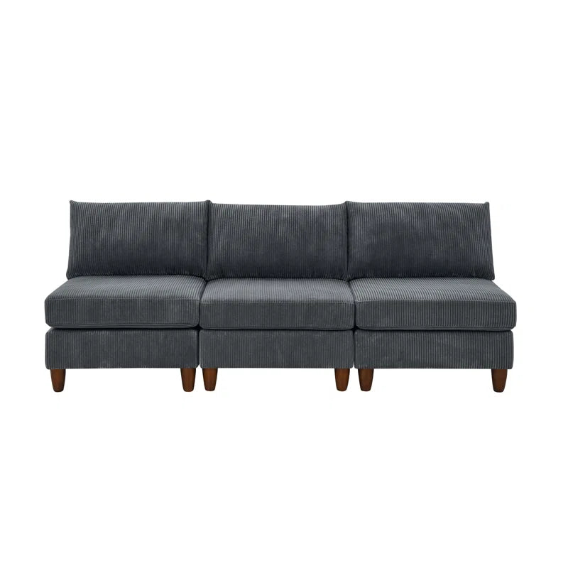 Harmonie 88.5'' Corduroy Couch