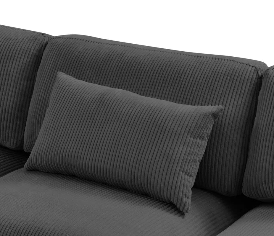 Athena 80'' Upholstered Loveseat | Corduroy Loveseat