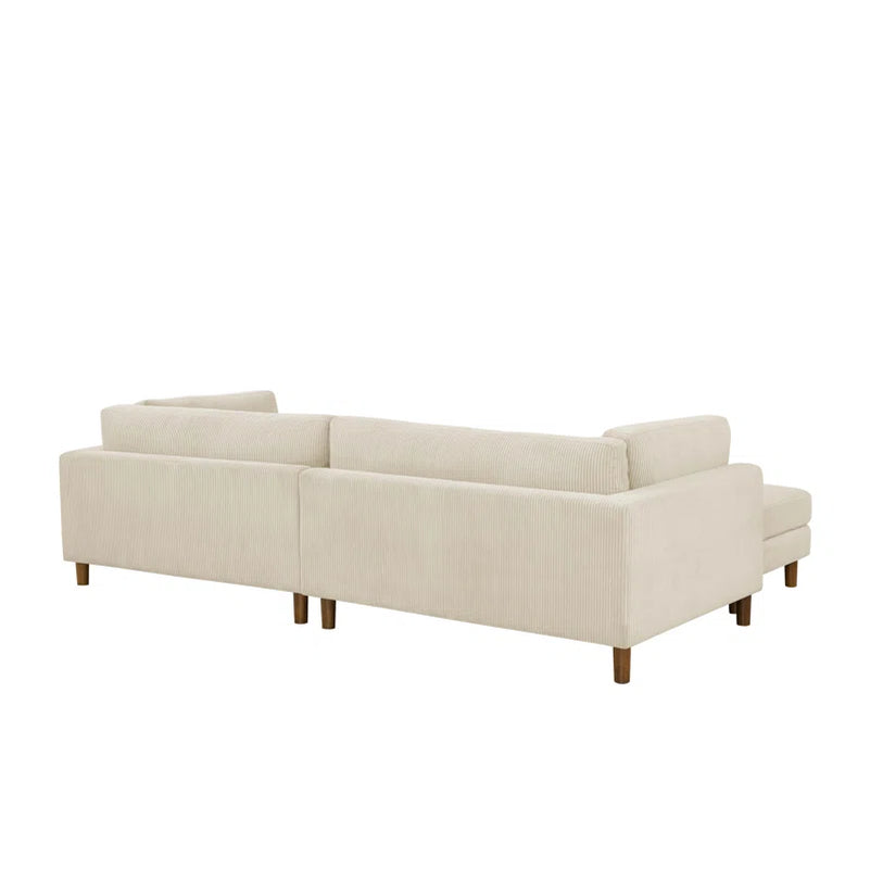 Heracules 116'' Large Oversized Corduroy Sofa Sleeper Sofa