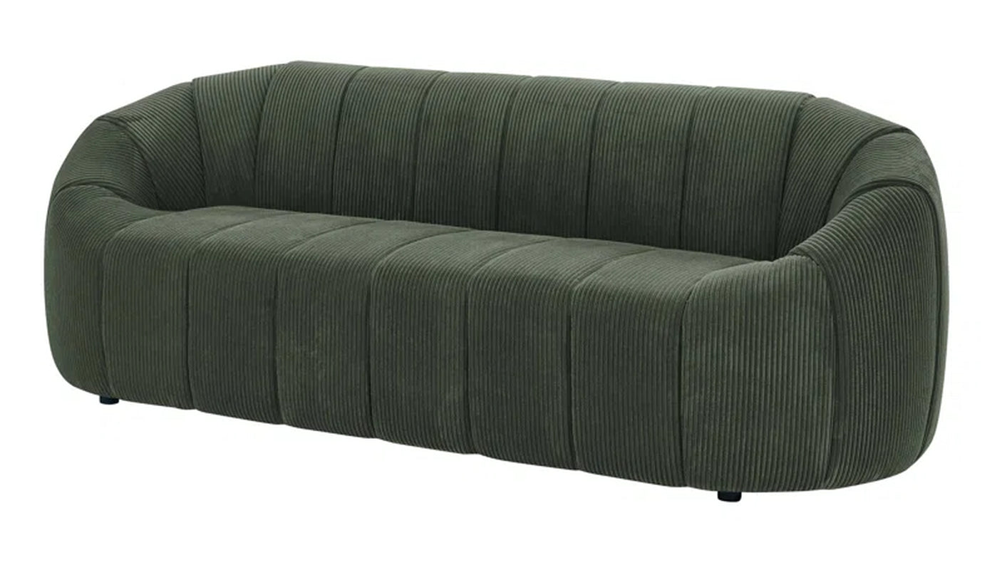 Merriex 90'' Upholstered Sofa Corduroy Couch