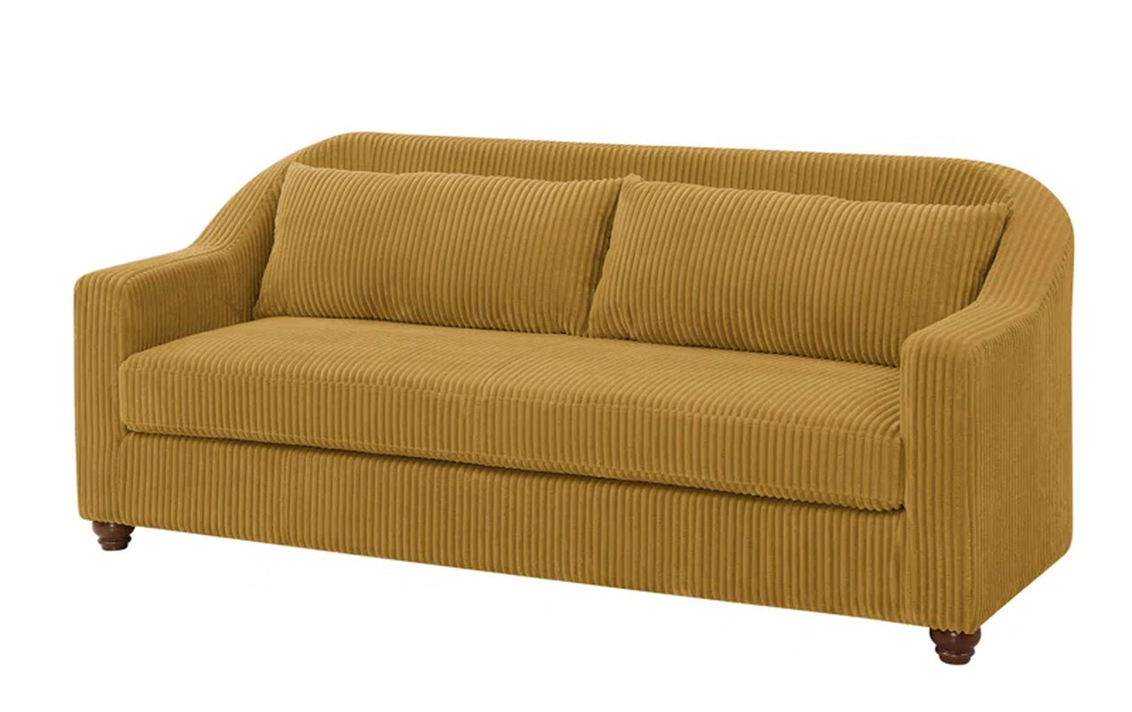 Virelle 79.5'' Upholstered Corduroy Couch