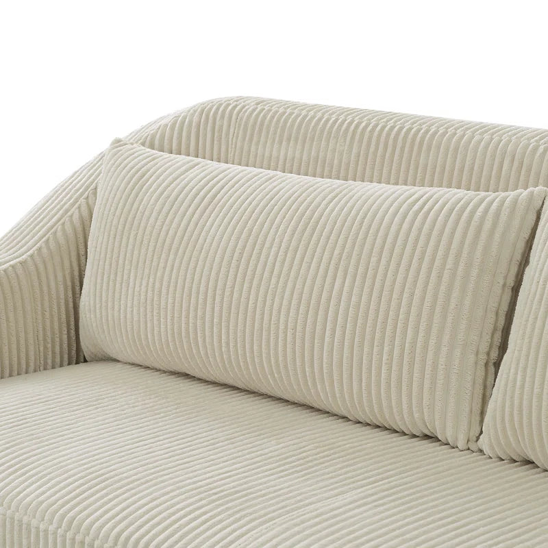 Virelle 79.5'' Upholstered Corduroy Couch