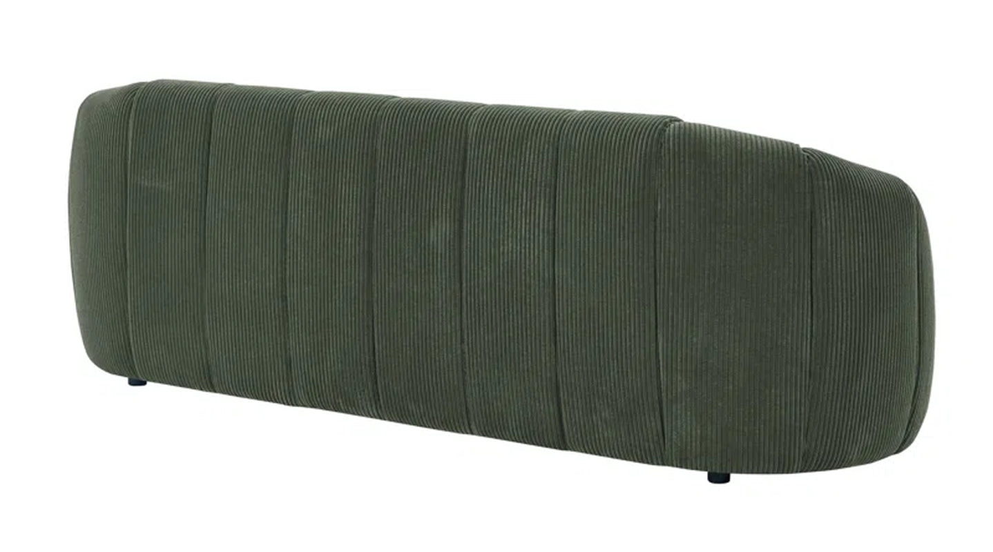 Merriex 90'' Upholstered Sofa Corduroy Couch