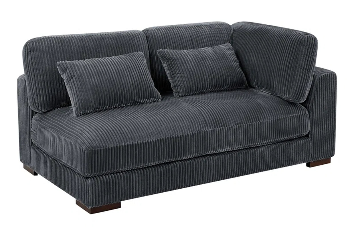 Atlantis Upholstered Corduroy Loveseat