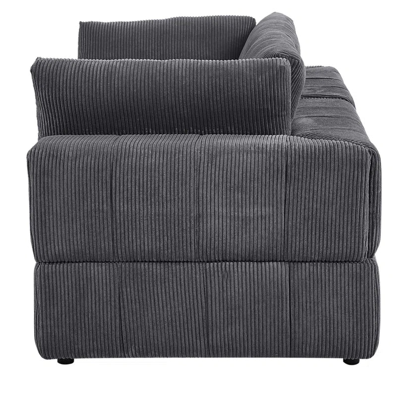 Aphrodite 79'' Upholstered Loveseat | Corduroy Loveseat