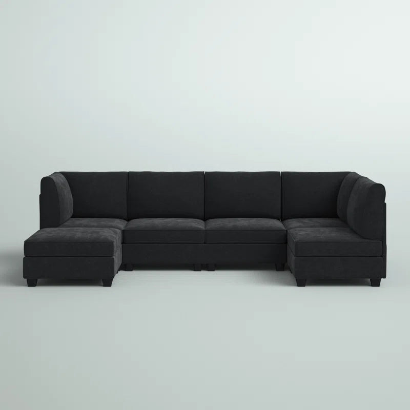 Mystique Lounge 6-Piece Upholstered Sectional by Roeder